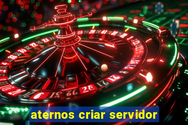 aternos criar servidor